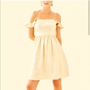 Gold Lilly Pulitzer Kariana Dress